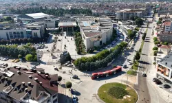 Bursa İnegöl'de metrobüs için ilk test sürüşü yapıldı