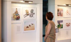 Bursa Osmangazi'de göçün hikayeleri karikatürlerle anlatıldı