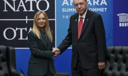 Cumhurbaşkanı Erdoğan, Meloni ile bir araya geldi