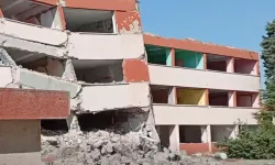 Edirne Keşan'da yıkım tamamlandı... Gözler yeni okulun yapımında