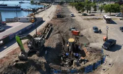 İlkadım atık su kolektör hattı hizmete alındı