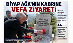 Müsavat Dervişoğlu'ndan Diyap Ağa'nın Kabrine Anlamlı Ziyaret: "Cumhuriyet'in Temellerini Birlikte Attık"