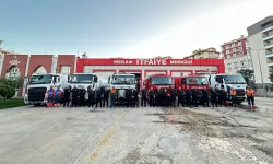 Konya itfaiyesinden Alanya'ya destek mesaisi