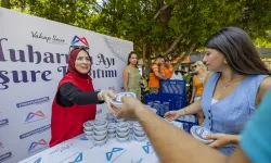 Mersin'de 13 ilçede 19 bin kişilik aşure ikramı