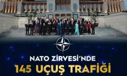 NATO Zirvesi'nde Ankara'da 145 uçuş hareketi gerçekleşti