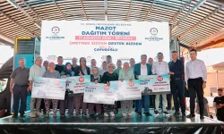 Denizli'de üreticiye mazot desteği
