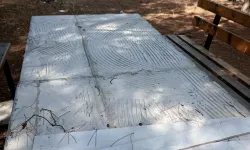İpsala'da büyük saygısızlık! Sultanköy Barajı'ndaki piknik alanının fayansları çalındı!