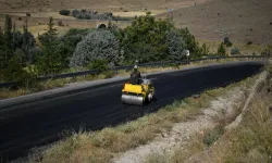 Kayseri Büyükşehir'den kırsalda yol çalışması