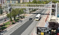 Konya'da o yaya üst geçidinin yapımı son aşamaya geldi