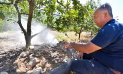 Mersin'de Takanlı'ya sulama borusu desteği