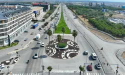 Bandırma'nın kent girişi yenilendi