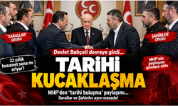 Devlet Bahçeli'den dikkat çeken hamle: Sarallar ile Şahinler aynı masada buluştu