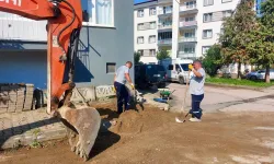 Giresun'da altyapı ve üstyapı çalışmaları sürüyor