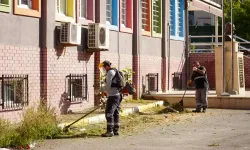 İstanbul Maltepe'de okullarda toplu temizlik