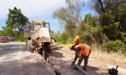 Muğla Çamlı'daki 30 yıllık içme suyu hatları yenileniyor