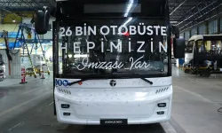 TEMSA'nın 26 bininci otobüsü banttan indi