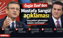 Özgür Özel'den Mustafa Sarıgül açıklaması: Gerçekleri görmeden hüküm veremeyiz