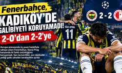 Fenerbahçe, Kadıköy’de galibiyeti koruyamadı! 2-0’dan 2-2’ye