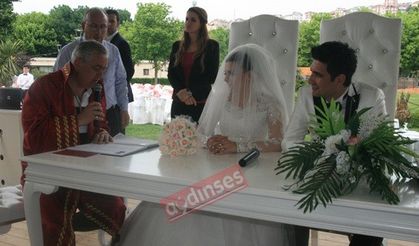 Remzi Aydın İmrahim Kütük'ün nikahtöreninde