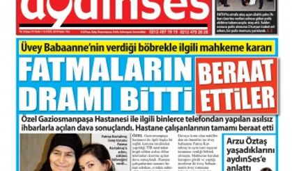 aydınSes gazetesi 1-15 Eylül 2014
