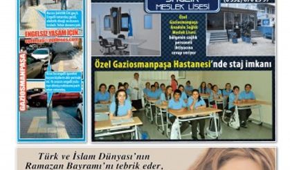 aydınSes gazetesi 15-31 Temmuz 2014 sayısında Kentsel Bölüşüm manşeti attı