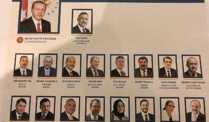 Türkiye'de Cumhurbaşkanlığı sisteminin ilk kabinesinde kimler var