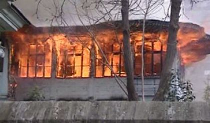 Beyazıt Camii Külliyesi'nde yangın