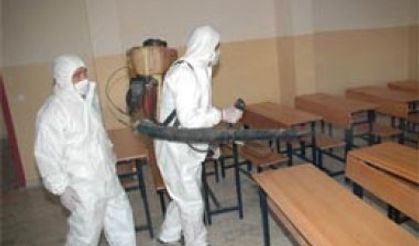 İstanbul'da okullar ilaçlandı