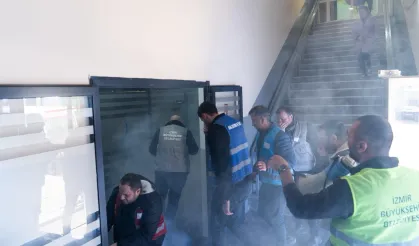 İzmir Büyükşehir personeli afetlere hazırlandı