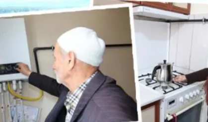 Ordu'da 124 konut ücretsiz doğalgaza dönüştürüldü