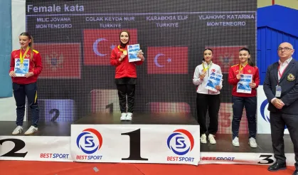 Trabzon Büyükşehir sporcusu Balkan Şampiyonu oldu