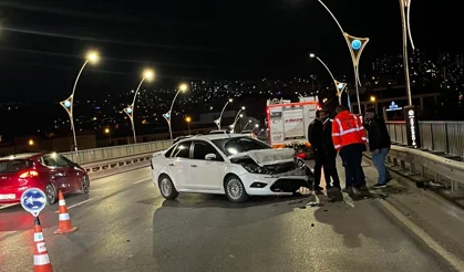 Kocaeli A Takımı'ndan kazaya ilk müdahale