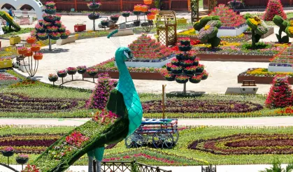 Konya Selçuklu Çiçek Bahçesi yeni sezona kapılarını açıyor