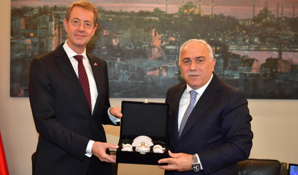 Hollanda İstanbul Başkonsolosu Daan Huisinga’dan Fatih Belediyesi’ne ziyaret