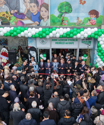 Anne & Çocuk Etkinlik Merkezi ve Kafe açıldı