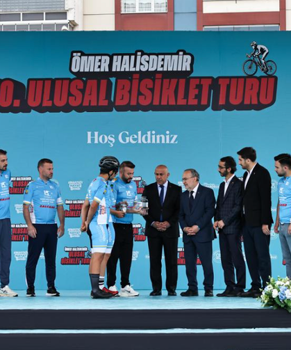 10. Ömer Halisdemir Ulusal Bisiklet Turu 15 Temmuz Ruhuyla Arnavutköy’den Başladı