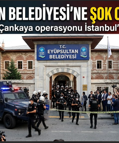 Eyüpsultan Belediyesi'ne de operasyon... 3 gözaltı...