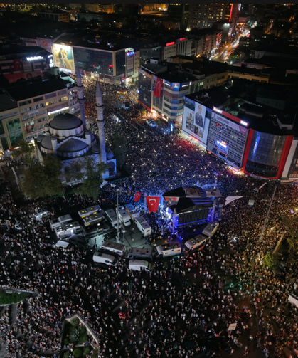 Gaziosmanpaşa'da 30 Ağustos Zafer Bayramı Coşkusu... 200 bin kişi İstiklal Marşını okudu!