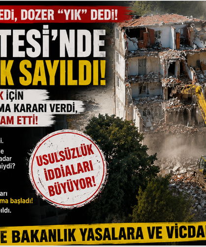 Fatih Belediyesi Fatih Sitesi'nde Yürütmeyi Durdurma  Kararlarını dinlemedi, Yıkım başlattı