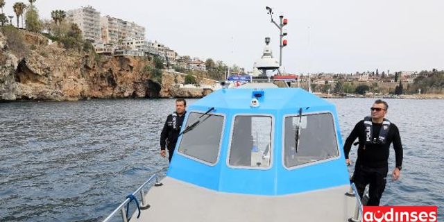 Antalya'ya girişe denizden de izin yok: 'Karakolbot' ile denetim