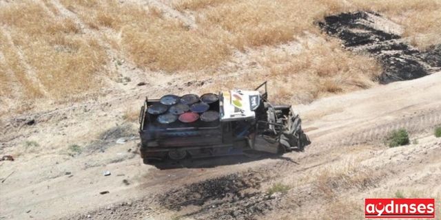 Türk askerinden hain planı bozdu; Bomba yüklü kamyon patlatıldı