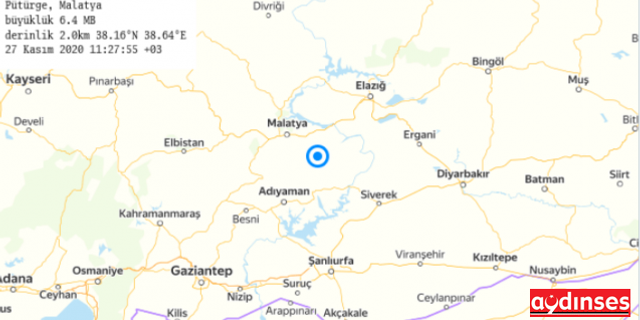 Malatya'Ida korkutan deprem, halk sokakta...