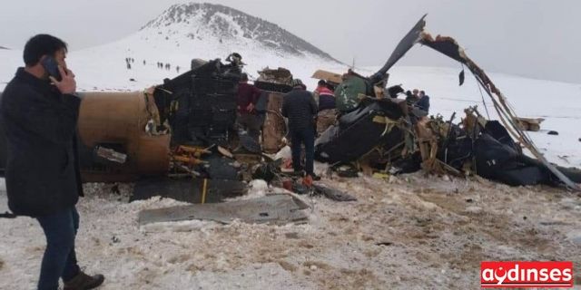 Askeri helikopter düştü:  11 ŞEHİT