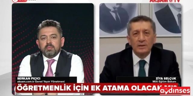 Bakan Selçuk, Öğretmen atamalarına AKP dönemi(!) vurgusu