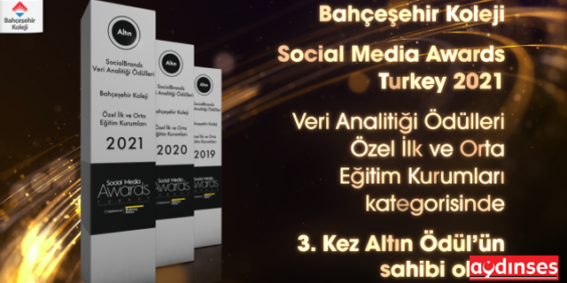 Bahçeşehir Koloji'ne Sosyal Medya ödülü