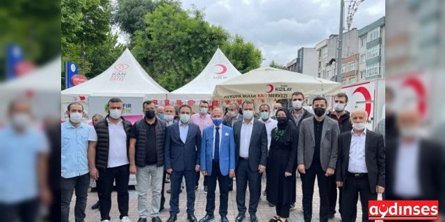 Kızılay'dan 'Dünya Gönüllü Kan Bağışçıları Günü'nde Kan Bağışı kampanyası