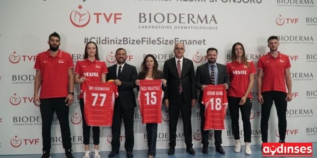 Fransız firması, Türkiye Voleybol Federasyonu'na sponsor oldu