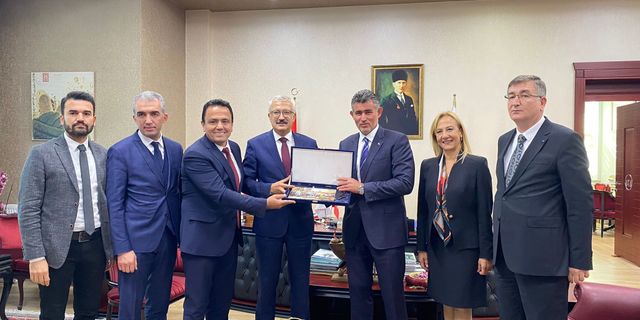 Feyzioğlu Konya’da başsavcı ve komisyon başkanını ziyaret etti, meslektaşlarıyla buluştu