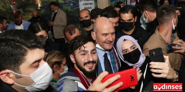 Soylu Yenikapı'da Trabzonlu hemşehrileriyle buluştu