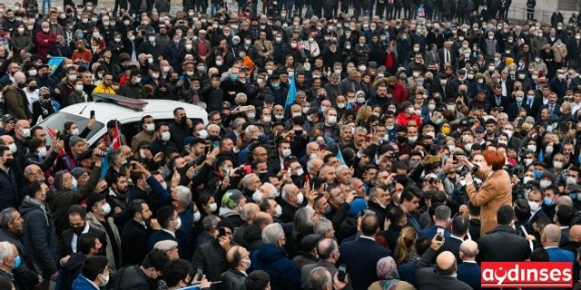 Akşener, Amasya'da halka seslendi; Bu harami düzeni yıkacağız